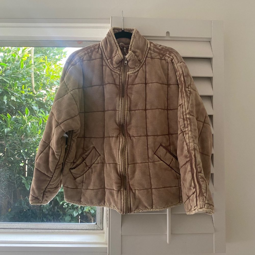 FP Dolman Quilted Knit Jacket